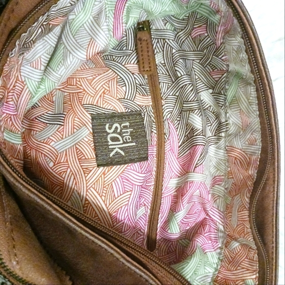 The SAK Genuine Leather Patchwork Hobo Purse - Picture 9 of 10